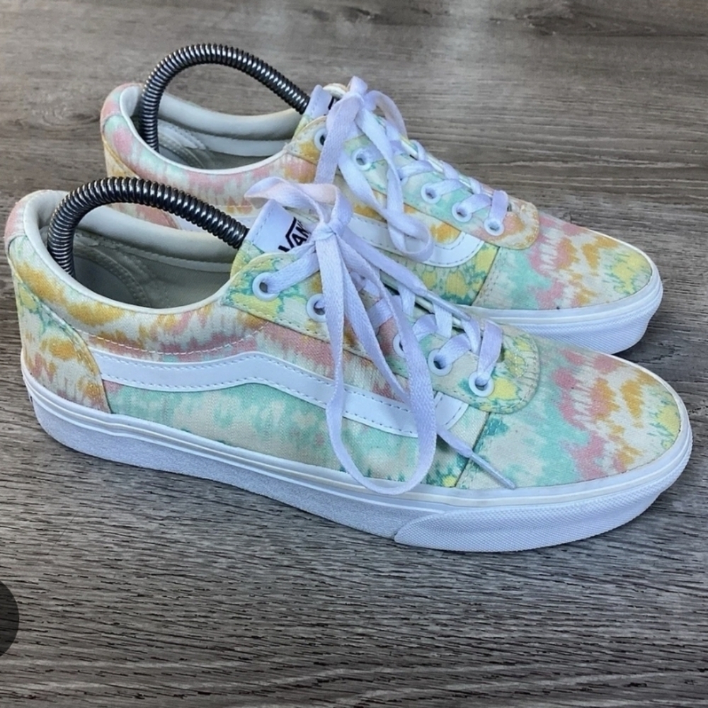 Vans Pastel Tie-Dye Athletic Shoes